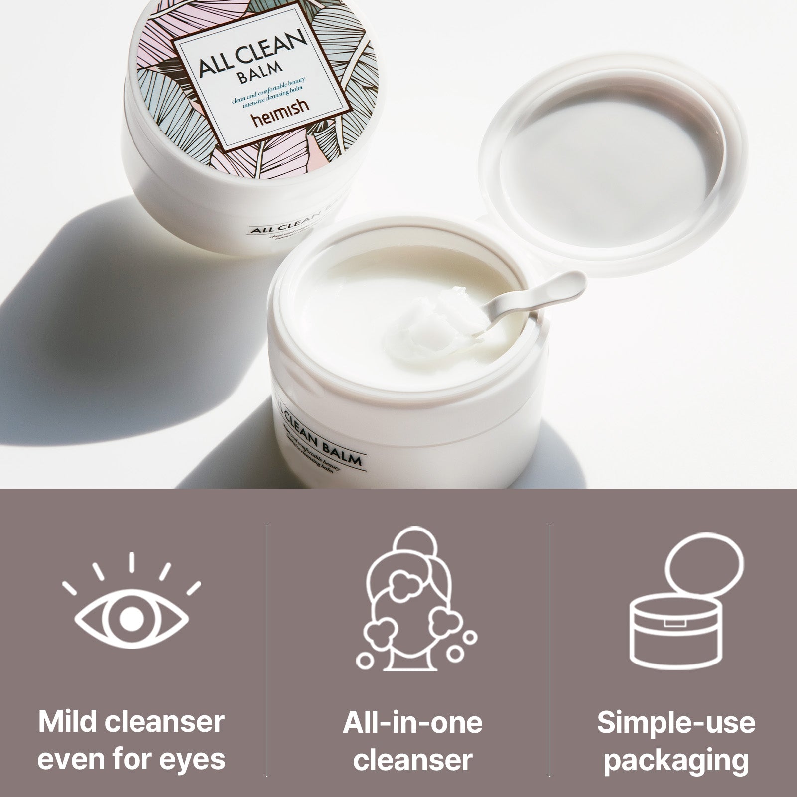 All Clean Balm 120ml / 4.05 fl.oz – Top-Rated Vegan Makeup Remover for Sensitive Skin