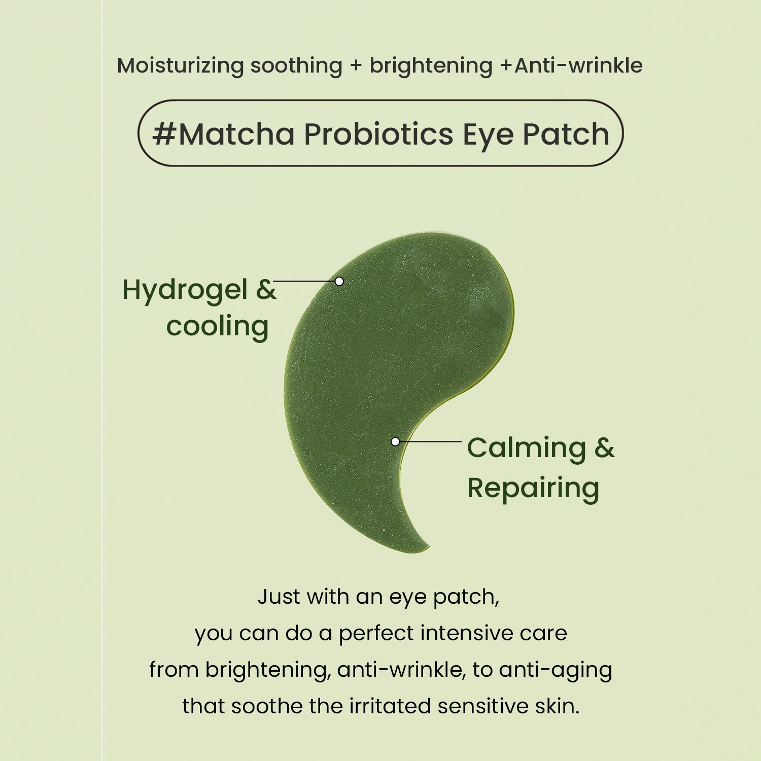 Bulgarian Rose + Matcha Hydrogel Eye Patch Set