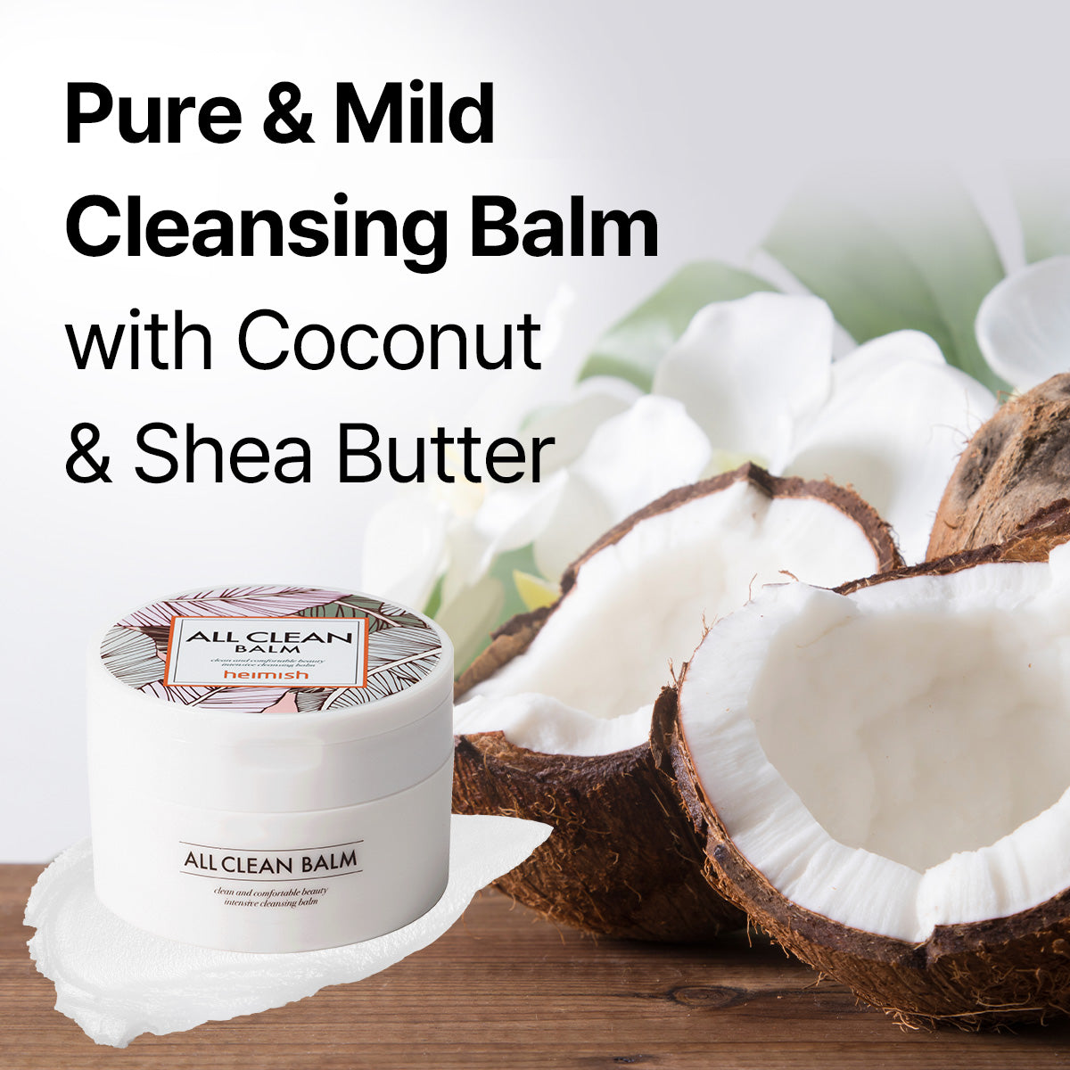 All Clean Balm 120ml / 4.05 fl.oz – Top-Rated Vegan Makeup Remover for Sensitive Skin