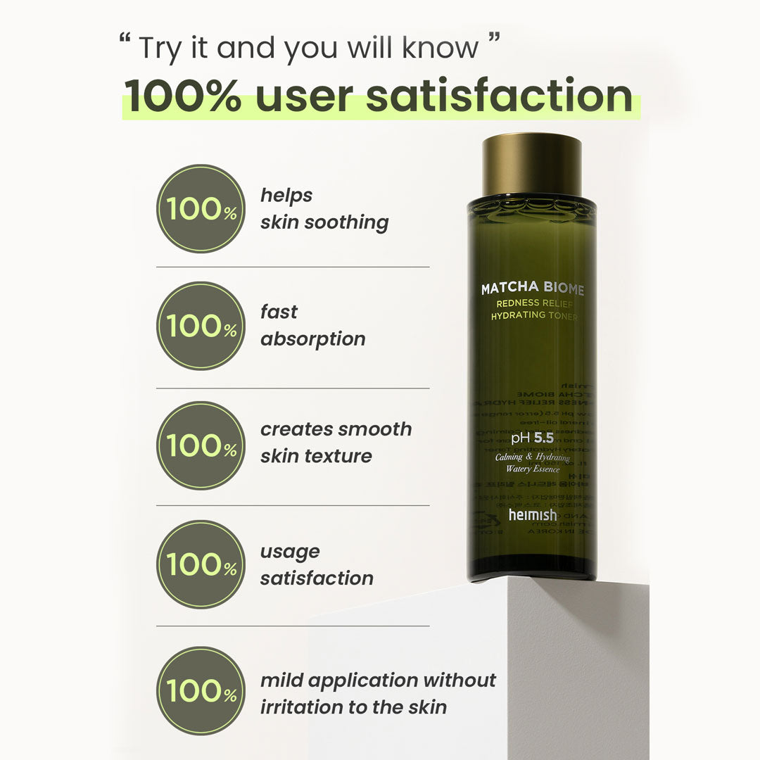 Matcha Biome Redness Relief Hydrating Toner 150ml/5.07fl.oz