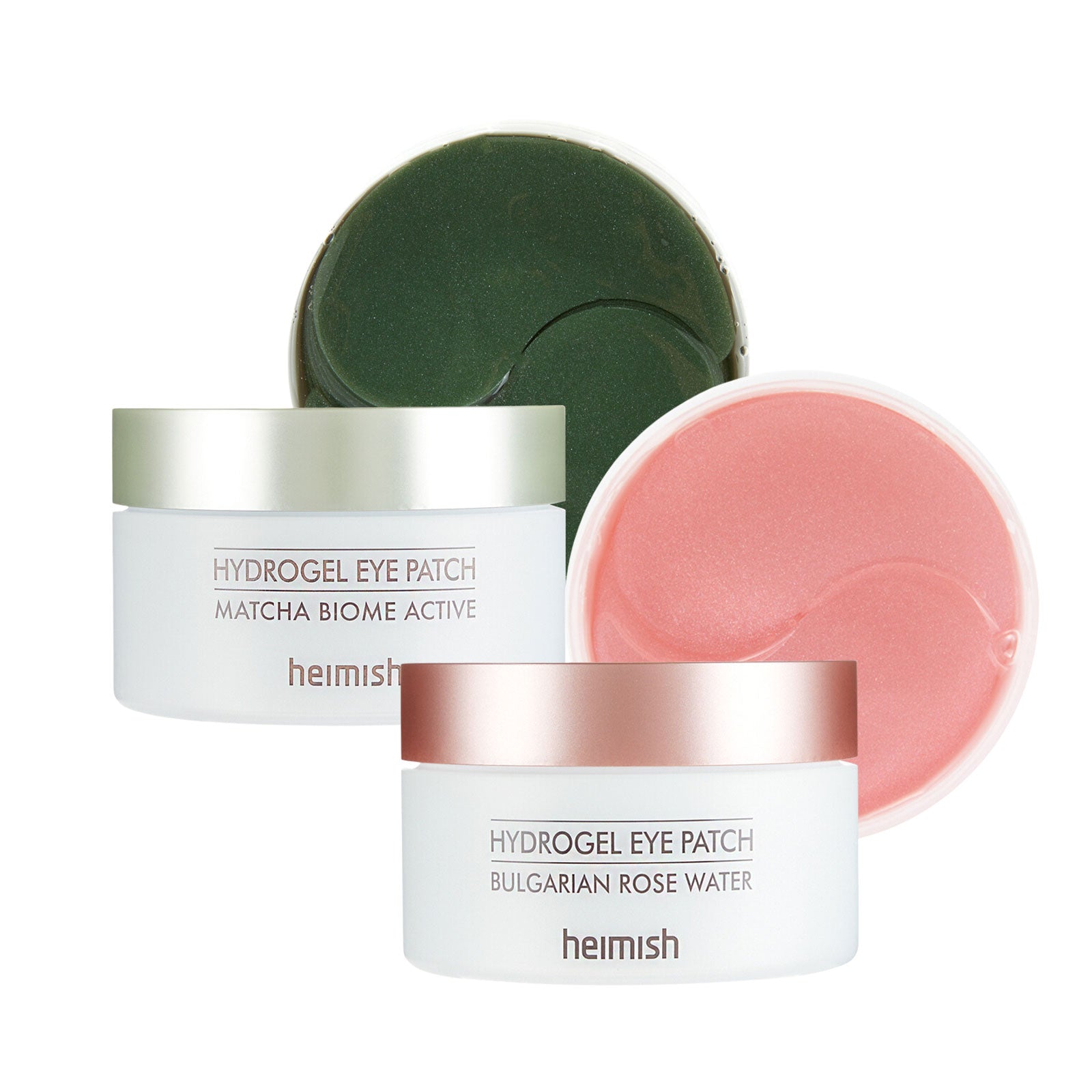 [SET] Bulgarian Rose + Matcha Hydrogel Eye Patch Set