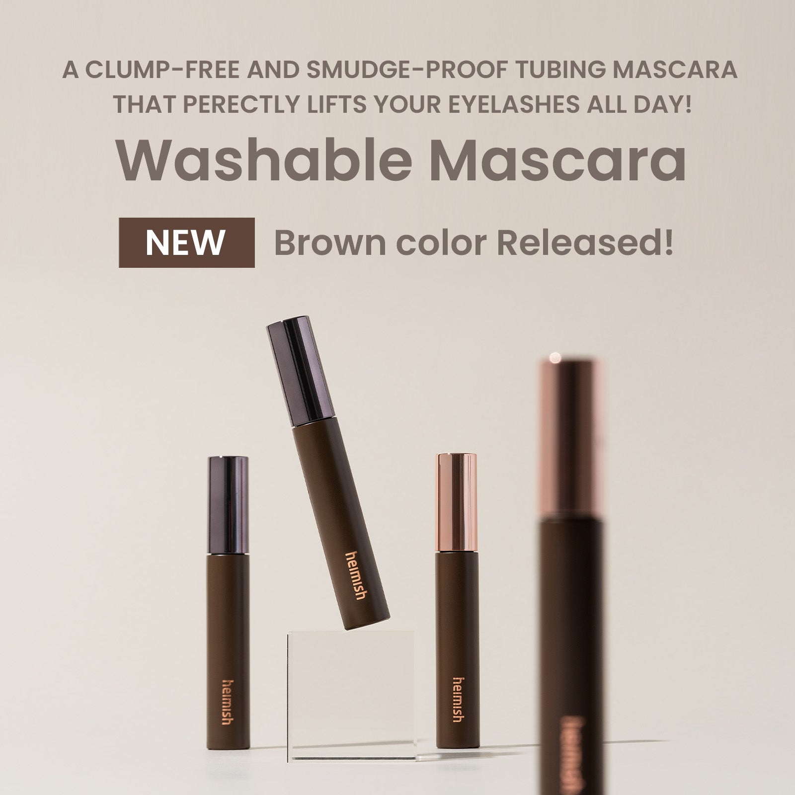 [NEW] Dailism Smudge Stop Mascara 9g/0.32oz (Brown)