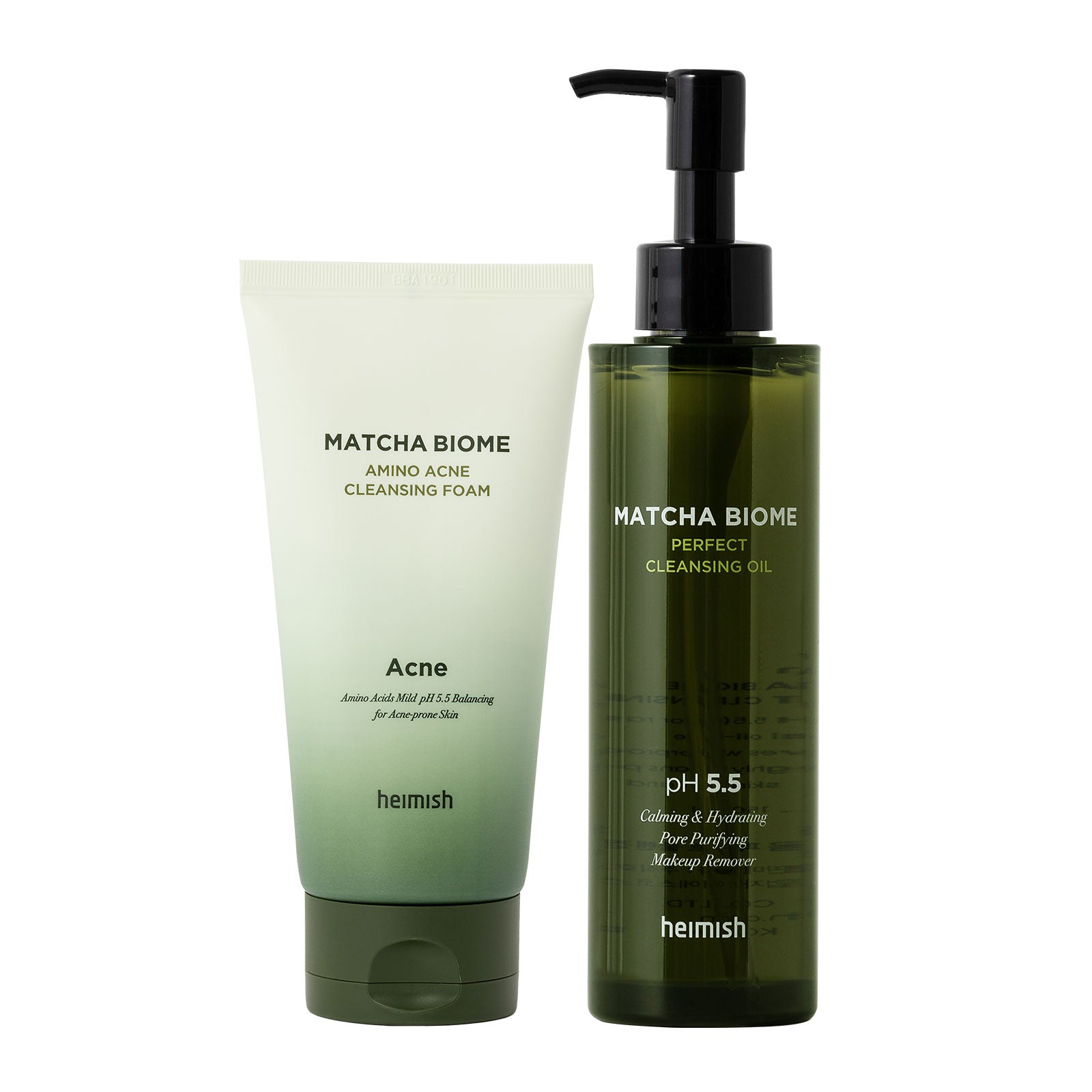 Matcha Biome Oil & Foam – heimish US