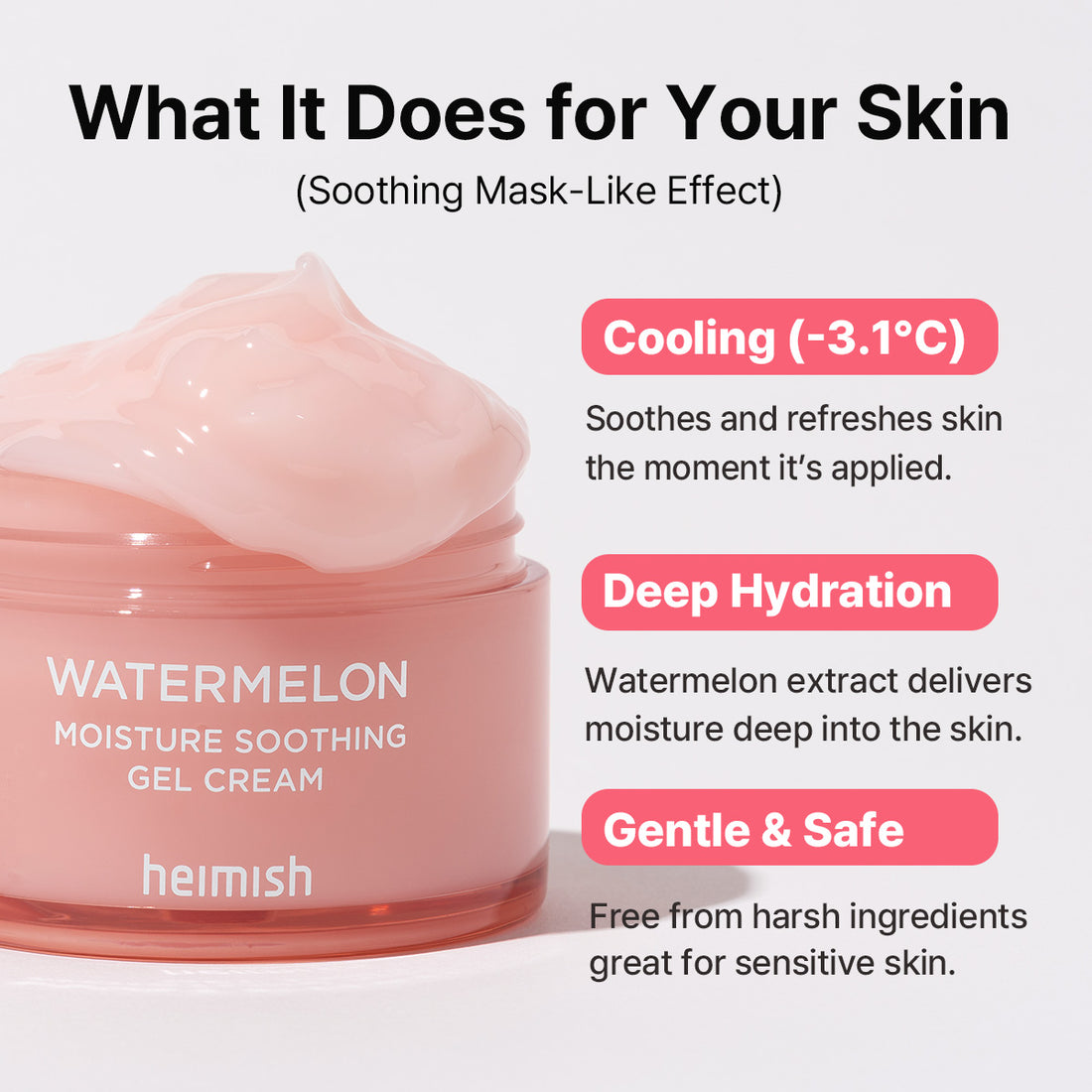 Watermelon Moisture Soothing Gel Cream 110ml