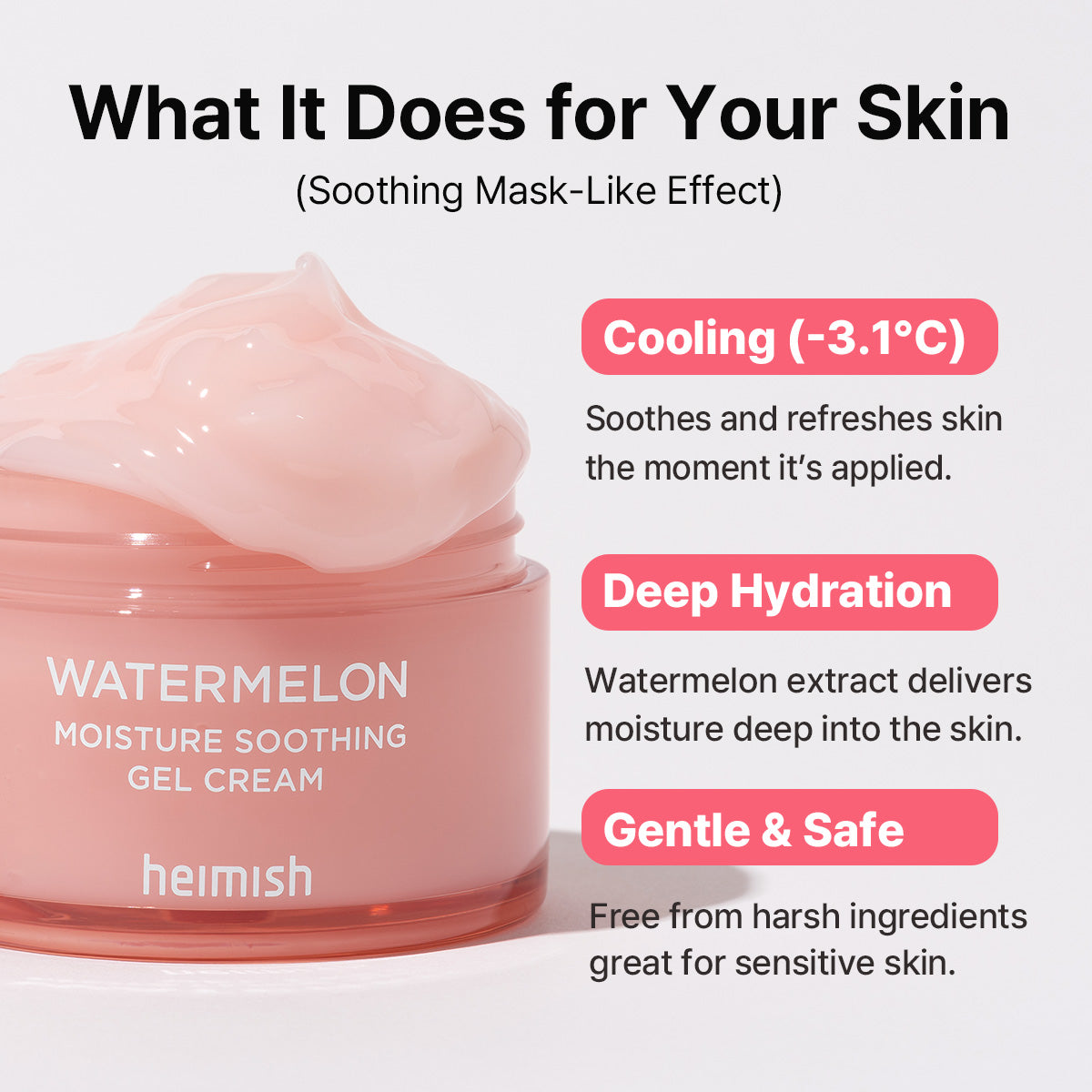 Watermelon Moisture Soothing Gel Cream 110ml