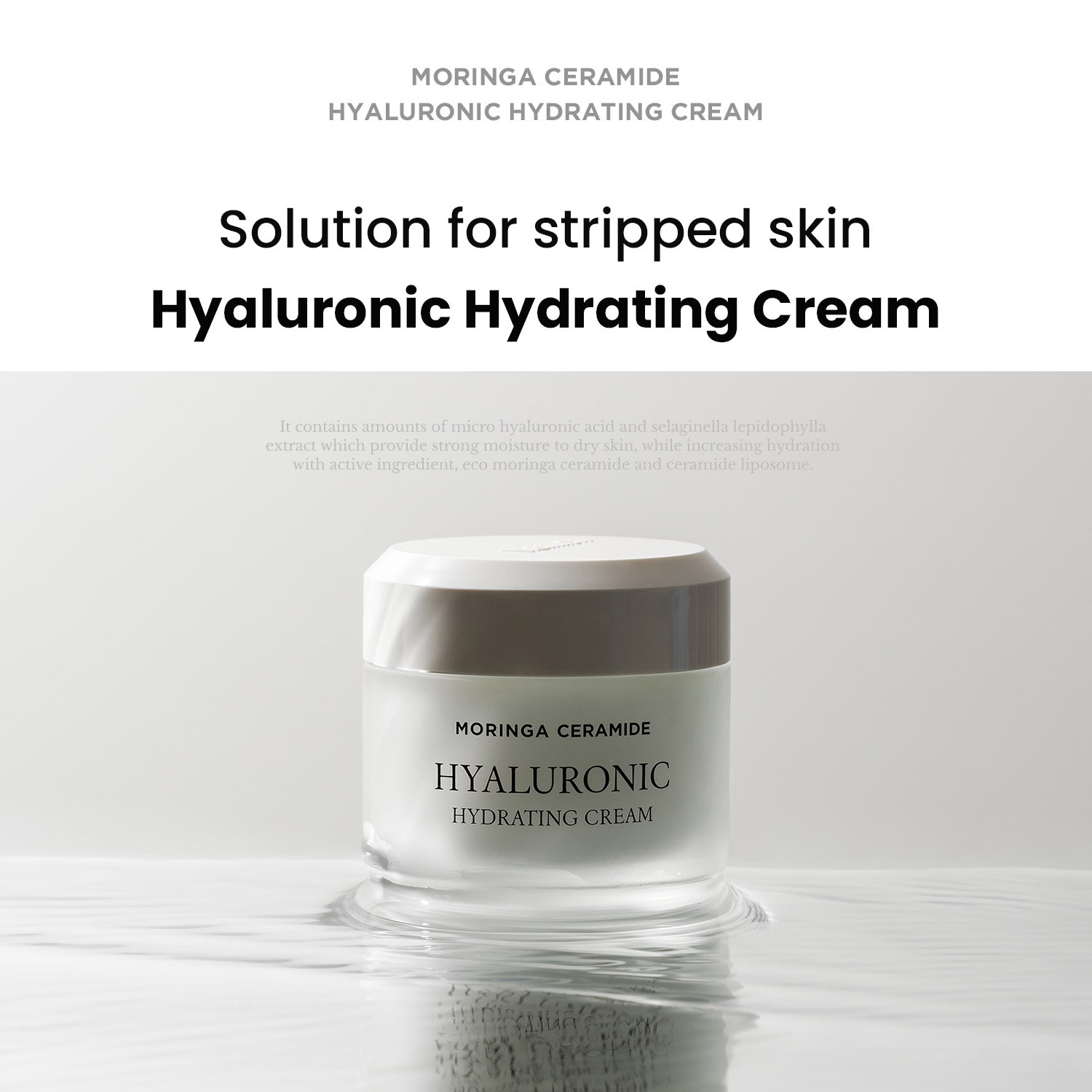 Moringa Ceramide Hylauronic Hydrating Cream 50ml/1.7fl.oz