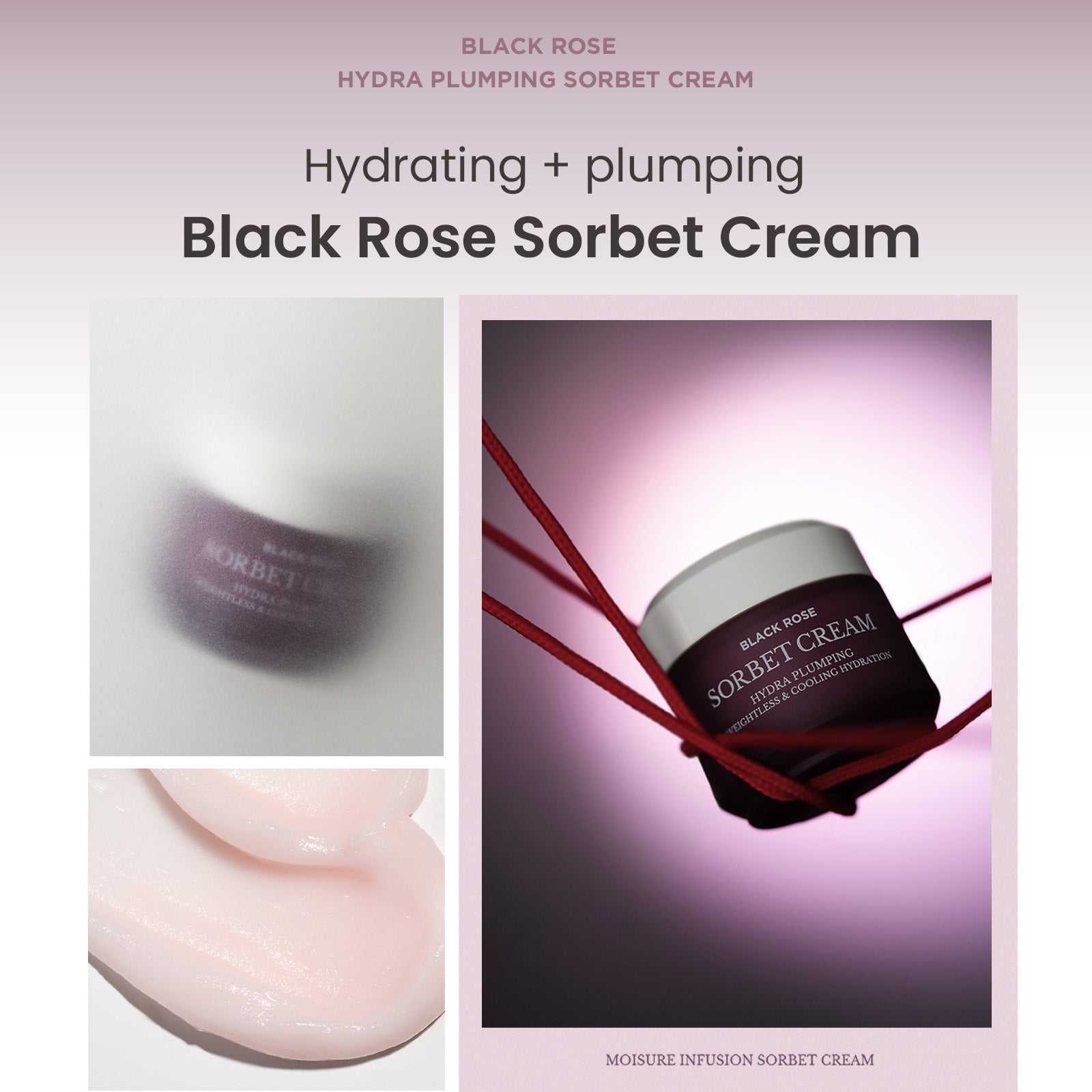 [NEW] Black Rose Hydra Plumping Sorbet Cream 50ml