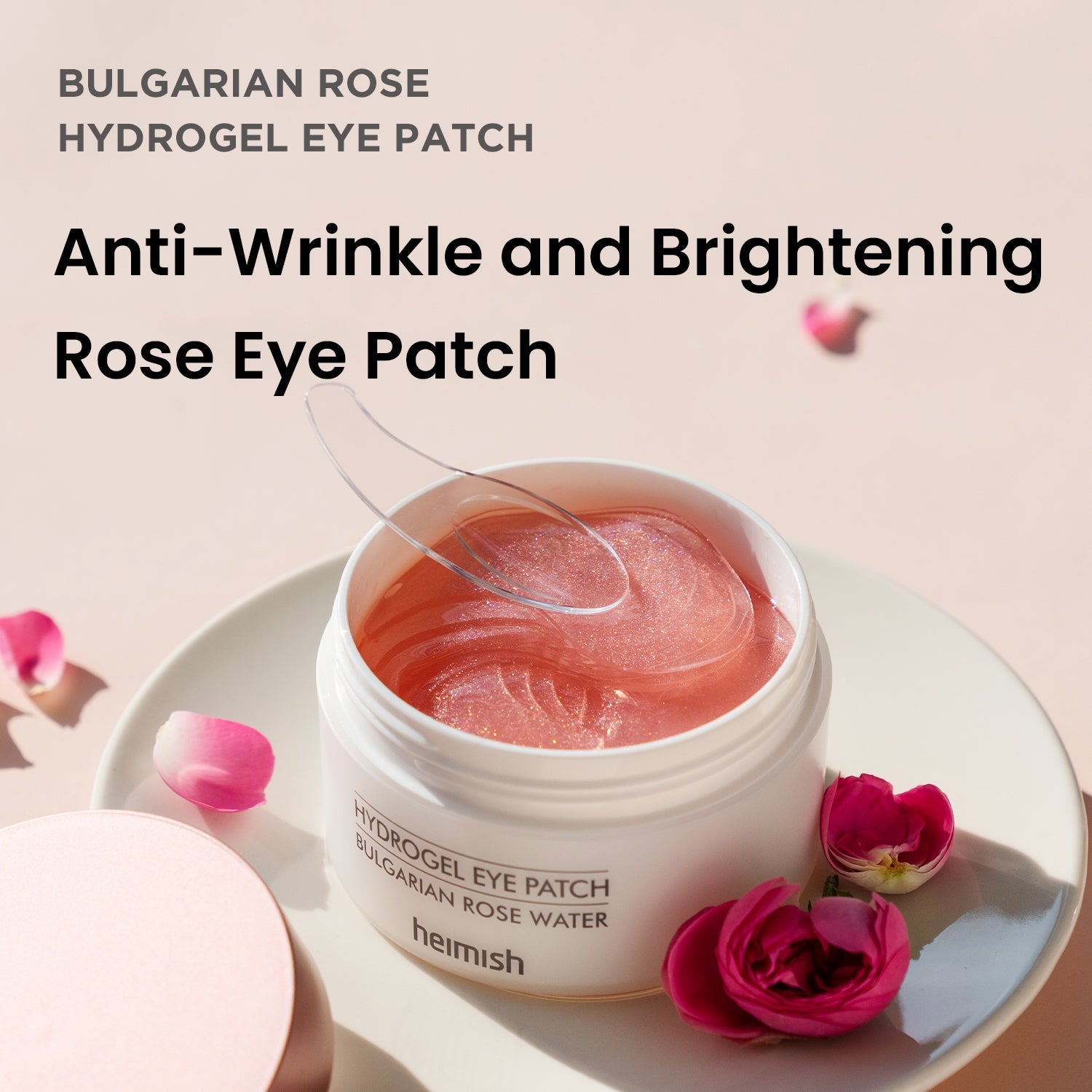 [♥] Bulgarian Rose Hydrogel Eye Patch 60ea (Renewal) +  FREE GIFT All Clean White Clay Foam 150ml