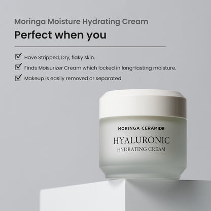 Moringa Ceramide Hylauronic Hydrating Cream 50ml/1.7fl.oz