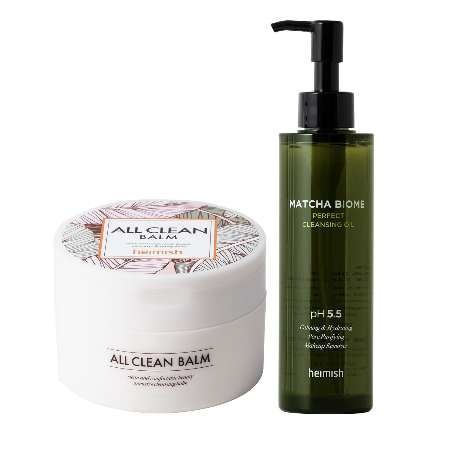 [SET] All Clean balm &amp; Matcha Cleansing Oil Duo