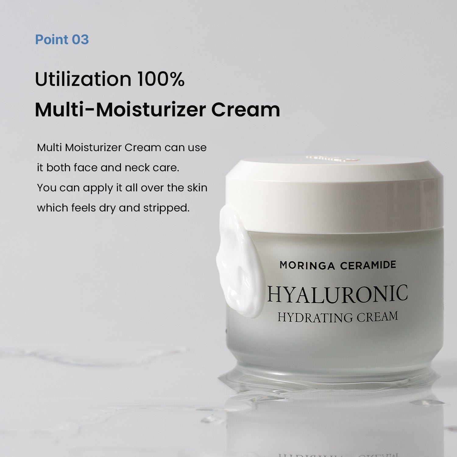 Moringa Ceramide Hylauronic Hydrating Cream 50ml/1.7fl.oz