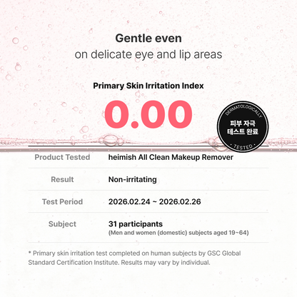 All Clean Lip&amp;Eye Makeup Remover 120ml