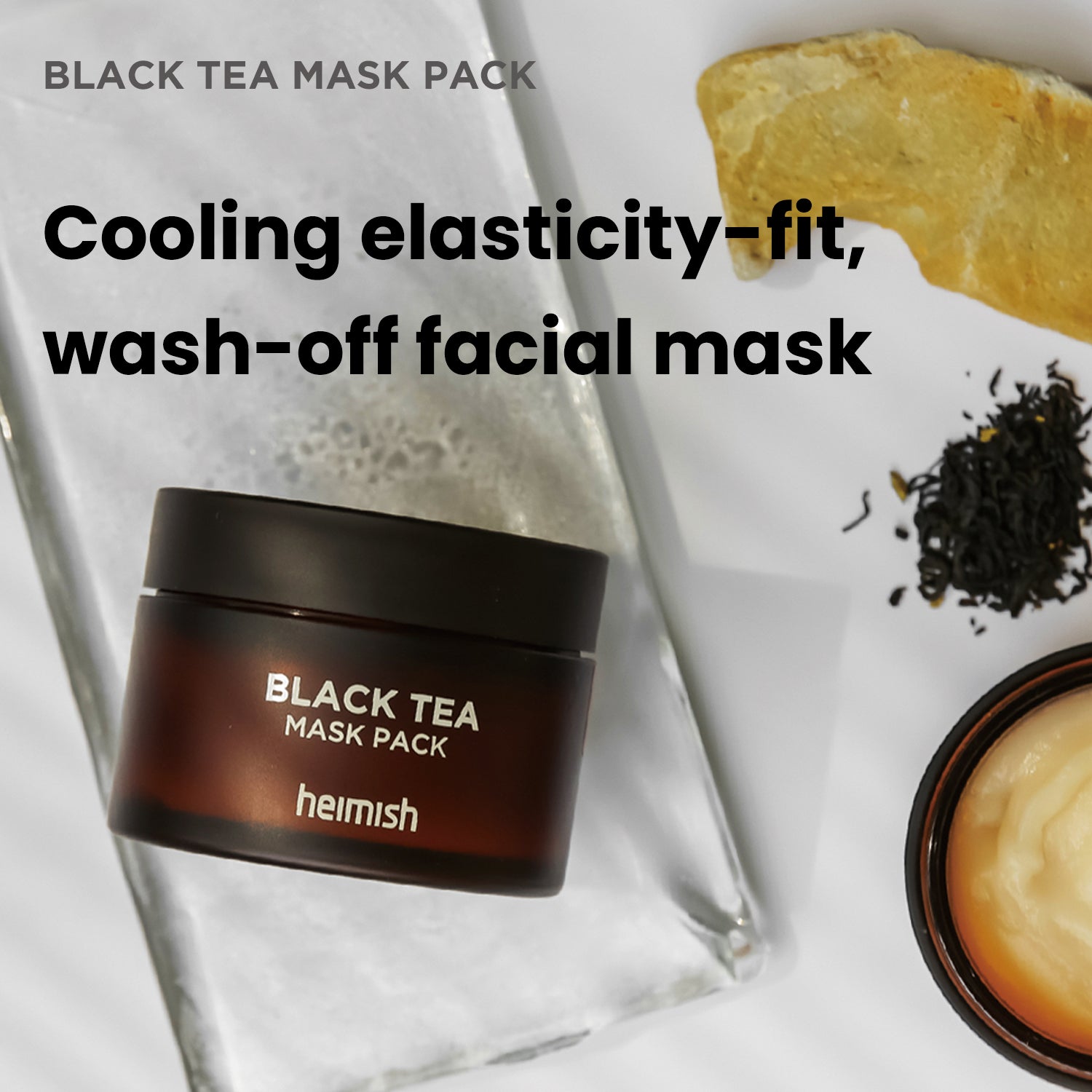 Black Tea Mask Pack 110ml heimish US Official