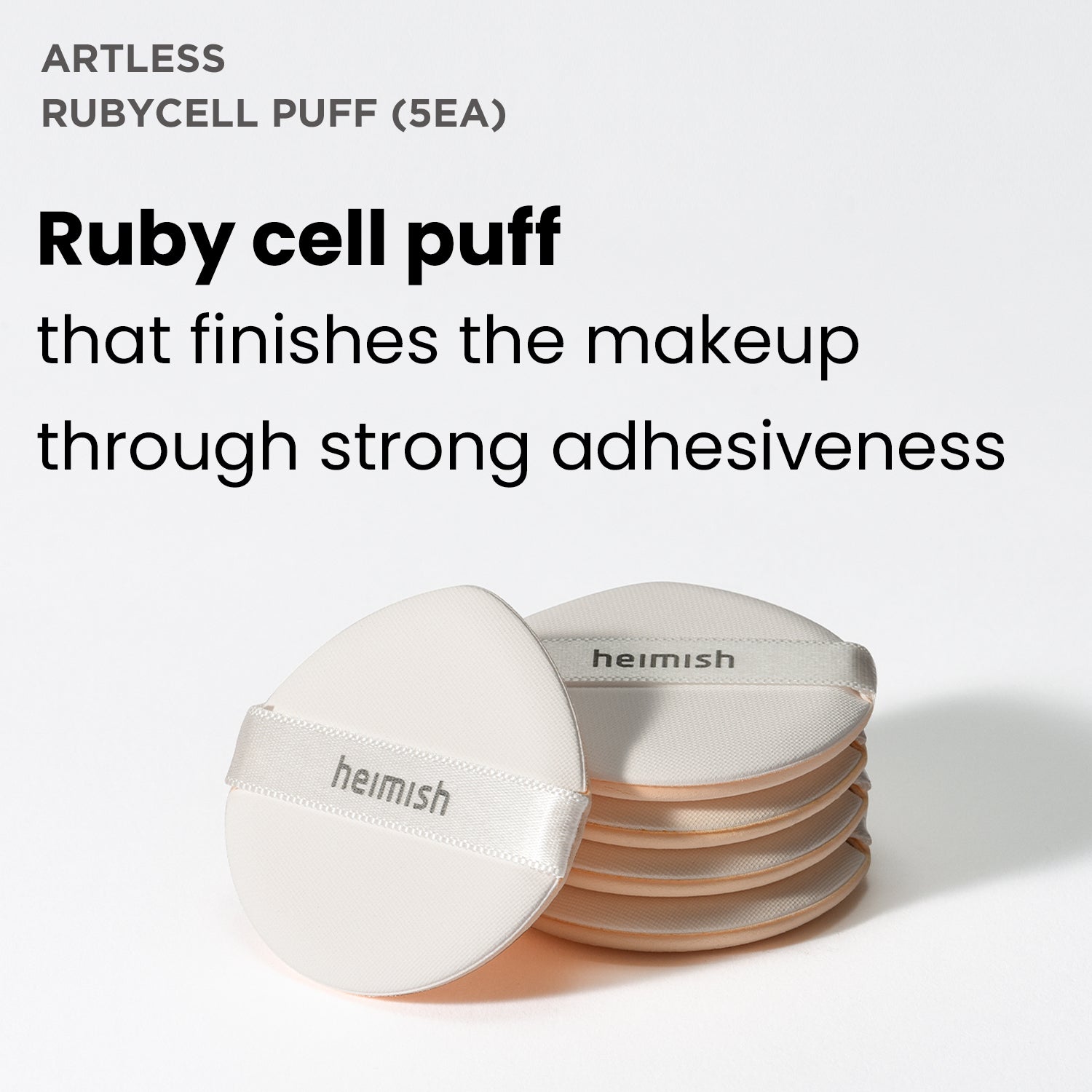 Artless Rubycell Puff 5pcs