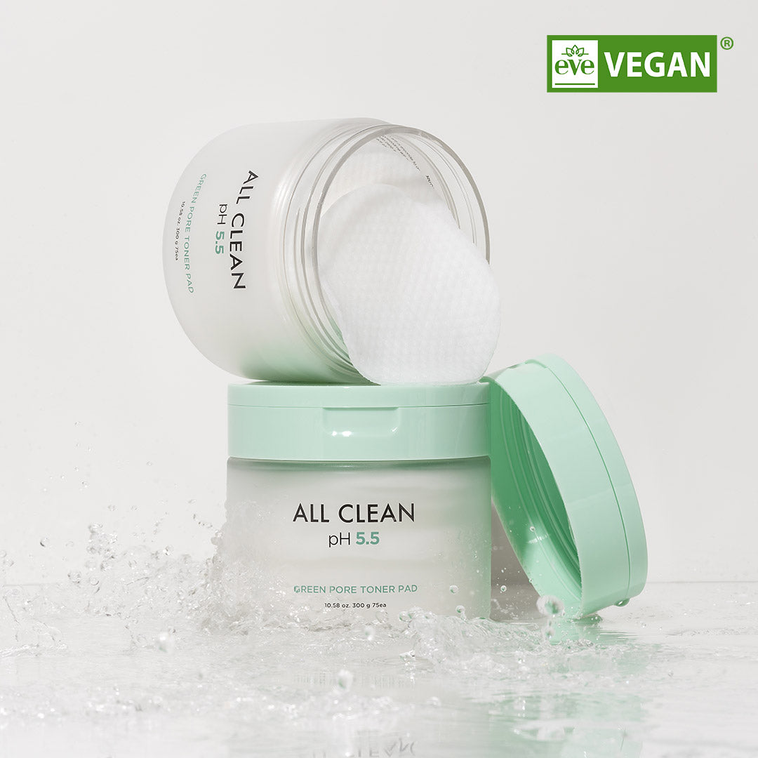 All Clean Green Pore Toner Pads 300g/10.58oz/75ea