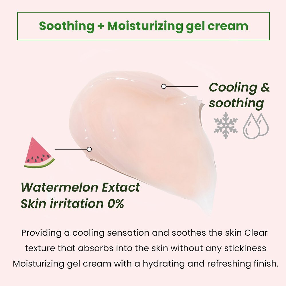 Watermelon Moisture Soothing Gel Cream 110ml
