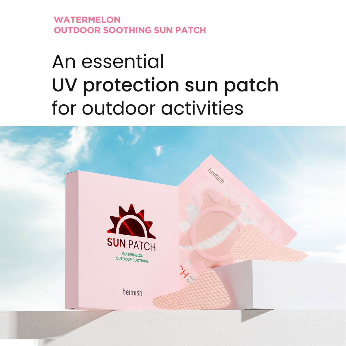Watermelon Soothing Sun Patch 5pcs